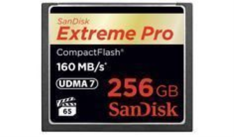 Sandisk 256GB Extreme 160MB/S CompactFlash READ/WRITE