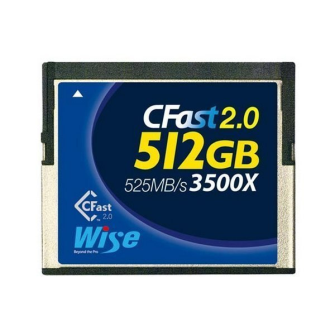 Wise CFast 2.0 Card 3500X Blue 512 GB