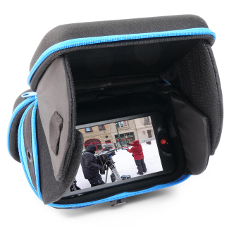 Orca Hard Shell Monitor (5") Bag / case with
integrated hood - 15x10x20cm - 0,6 kg
