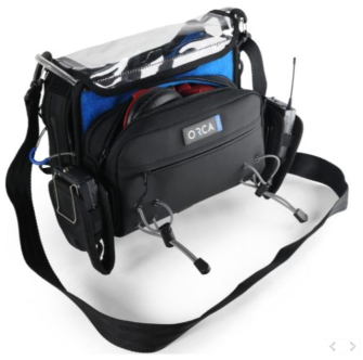Orca Low Profile Audio Mixer Bag with detachable front pocket
