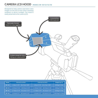 Orca Camera Monitor Hood -4