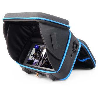Orca Hard Shell Monitor (7") Bag / case with
integrated hood - 22x15x25cm - 1,2 kg