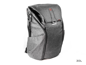 Peak Design 30L grau Everyday. Intelligenter und Wasserfester equipment Rucksack.