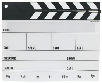 Miete: Cavision Filmklappe inkl. Marker