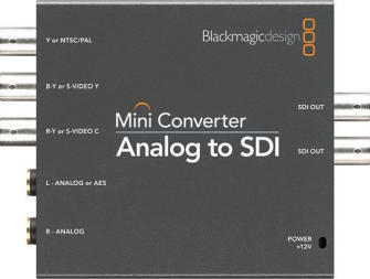 Miete: Blackmagic BM-CONVMAS Minikonverter Analog zu SDI