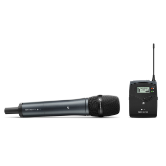 Miete: Funkmikrofon-Set UHF, Sennheiser EW100-PG3-B inkl. Handsender mit e865