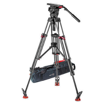 Miete: Sachtler Flowtech-Stativ mit Video 18 Fluidkopf