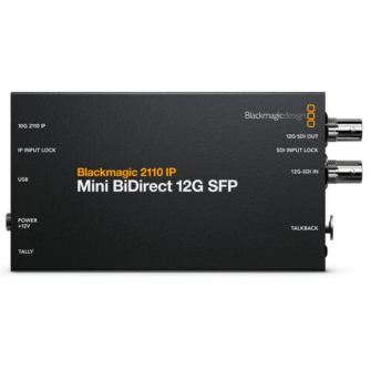 Blackmagic 2110 IP Mini BiDirect 12G SFP