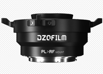 DZOFILM Octopus Adapter PL Mount Lens to RF Mount Camera (Black)