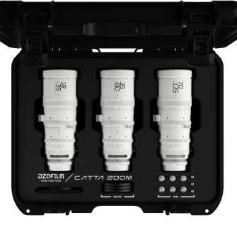 DZOFILM Catta Zoom 3-Lens Kit (18-35/35-80/70-135 T2.9) White