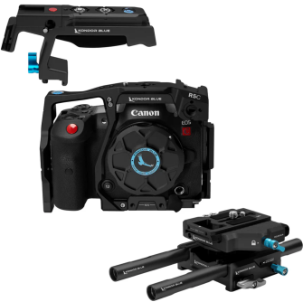 Kondor Blue Canon R5C Base Rig MKII (Raven Black)