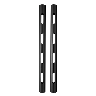 Kondor Blue 8&quot; PPSH 15mm Rod&#160; (Threaded, Raven Black) - 2 Pack