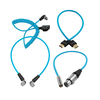 Kondor Blue Blackmagic Video Assist Cable Pack for On-Camera Monitor