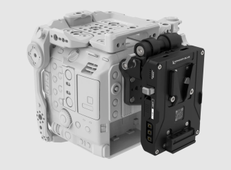 Kondor Blue Canon C400 Cage (V Mount Battery Plate Kit) (Raven Black)