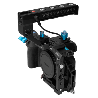 Kondor Blue Canon R7 Arca Cage with Top Handle (Raven Black)