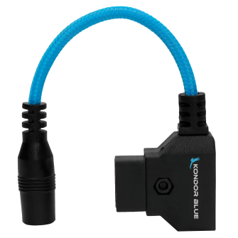 Kondor Blue 6&quot; D-Tap to DC 2.1 Female Adapter Cable