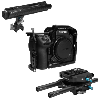 Kondor Blue FUJIFILM GFX100 II Base Rig MKII (Raven Black)