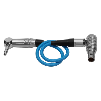 Kondor Blue 10&quot; LEMO 5 Pin to 3.5mm Right Angle Time Code Cable for ARRI Alexa