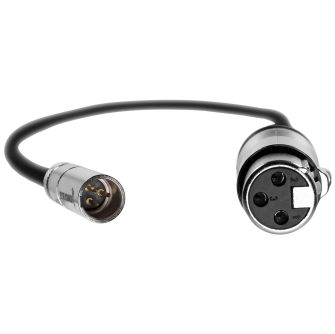 Kondor Blue Mini XLR to XLR for BMPCC 6K Pro/C70 Camera (Raven Black)(16&quot;)