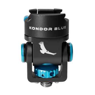 Kondor Blue  Swivel Tilt Monitor Mount with Arri Pin (Pan/Tilt) (NATO Clamp Version) (Raven Black)