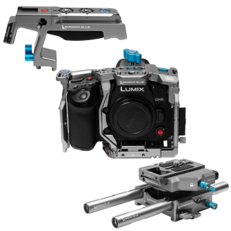 Kondor Blue Panasonic LUMIX GH7/GH6 Cage Base Rig MKII (Space Gray)