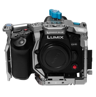 Kondor Blue Panasonic LUMIX GH7/GH6 Cage (Cage Only) (Space Gray)