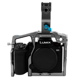 Kondor Blue PANASONIC LUMIX S5II/X CAGE (With Top Handle / Space Gray)