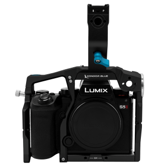 Kondor Blue PANASONIC LUMIX S5II/X CAGE (With Top Handle / Raven Black)