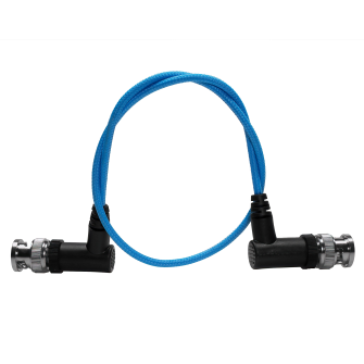 Kondor Blue Ultra Thin 3G SDI Video Cable Right Angle BNC (16&quot;)