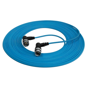 Kondor Blue Ultra Thin 6G SDI Video Cable Right Angle BNC (25ft)