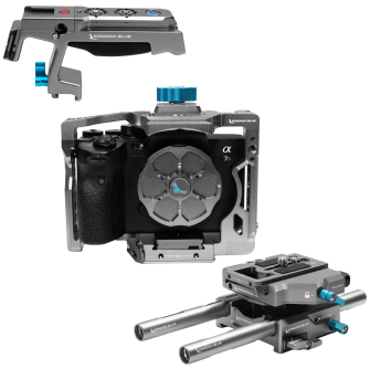 Kondor Blue Sony A1/A7 Series Base Rig MKII (A7S3/A7R4) (Space Gray)
