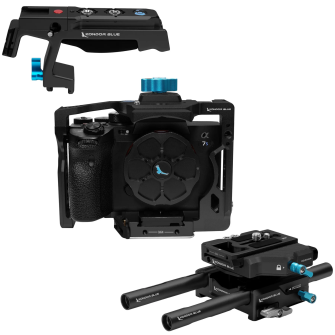 Kondor Blue Sony A1/A7 Series Base Rig MKII (A7S3/A7R4) (Raven Black)