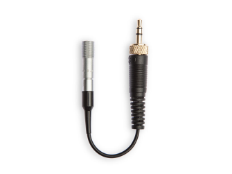 Tentacle LEMO 3-Pin to 3.5 mm Mini Jack – Microphone Adapter