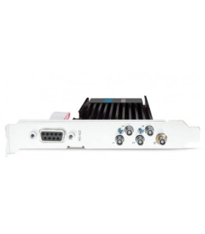 AJA CRV44-12G-R0-01 - 12G-SDI PCIe, 4-Channel I/O, Short Bracket, w/ Fan, HDBNC