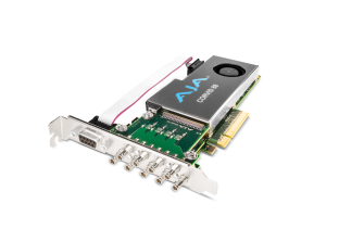 AJA CRV88-9-S-NCF - Low Profile PCIe Bracket and Passive Heat Sink, No Cables
