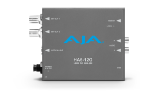 AJA HA5-12G-R0 - HDMI 2.0 to 12G-SDI Conversion