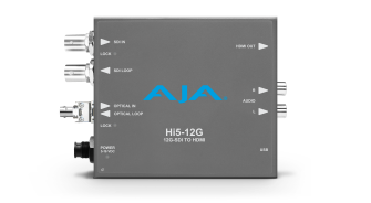 AJA HI5-12G-R0 - 12G-SDI to HDMI 2.0 Conversion