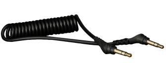 Shure 3,5 mm auf 3,5 mm Kabel, gewickelt