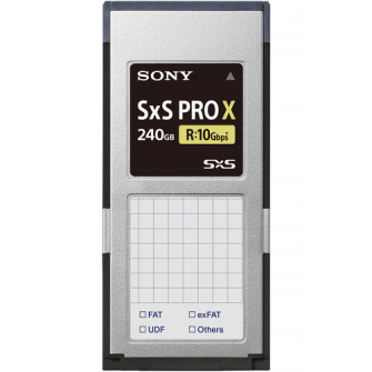 Sony - Professional SxS Pro-X Memory Card 240Gb - Successor of SBP-240F