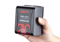 SWIT Mino-S210 | USB-C, tiny size with 210Wh pocket mini battery, USB-A/USB-C/D-tap, V-Mount, also i