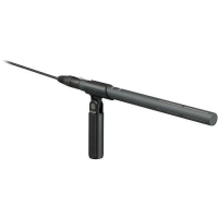 Sony - Shotgun Electret Condenser short microphone, super-cardioid, battery powered (in case of no p