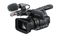 Sony - Shotgun Stereo/Mono Microphone, very short metal body (137mm), fixed cable, 0.5m, with 2 x XL