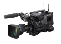 Sony - 4K 3-chip 2/3” CMOS Sensor Shoulder Camcorder with Global Shutter, B4 Mount, Sensitivity F11 