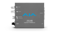 AJA 12G-AM-R - 8-Channel 12G-SDI AES audio Embedder/Disembedder with Single LC Fiber Receiver, 8 XLR