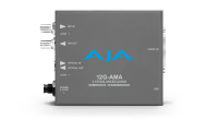 AJA 12G-AMA - 4-Channel 12G-SDI balanced analog audio Embedder/Disembedder with Fiber Options, 8 XLR