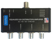Osprey SDAD-4, Equalized 3G-SDI Distribution Amplifier with DVB-ASI - SDI Distribution Amplifiers