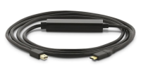 LMP USB-C zu Mini-DisplayPort Kabel, USB 3.1 (m) zu mDP (m), 4K@60 Hz, schwarz, 1.8 m