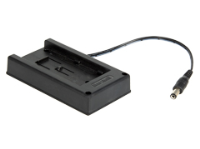 Teradek Battery Plate for Panasonic VW-VBG6 &amp;amp; CGA-E/625 to Barrel Conn. Cable (9in/22cm)