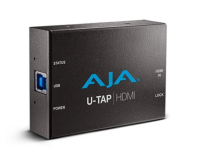 AJA U-TAP-HDMI-R0 - HD/SD USB 3.0 Capture Device for Mac/Windows/Linux with HDMI Input, Bus Powered,