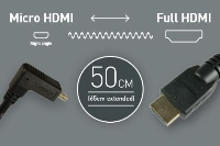 ATOMOS Micro HDMI (angled) 50cm
